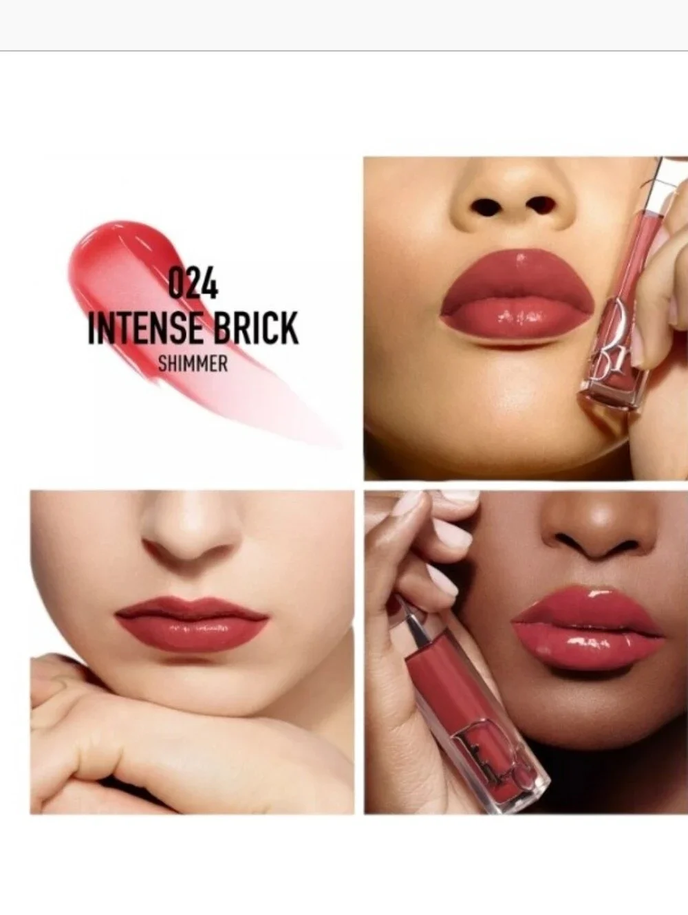 Dior Lip Glow Gloss — Shimmery Red Shine